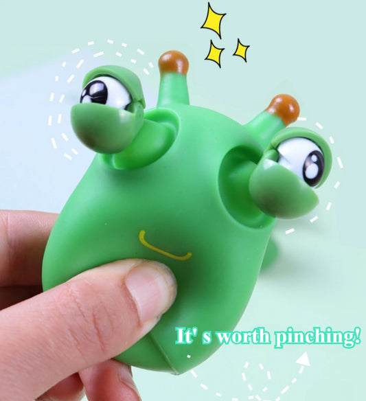 Cute Squeeze Toys Eye Fidget - Sensory Stress Relief Fun Toy - 3 Pieces